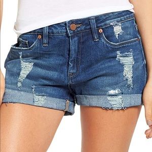 Distressed Jean shorts XL 12